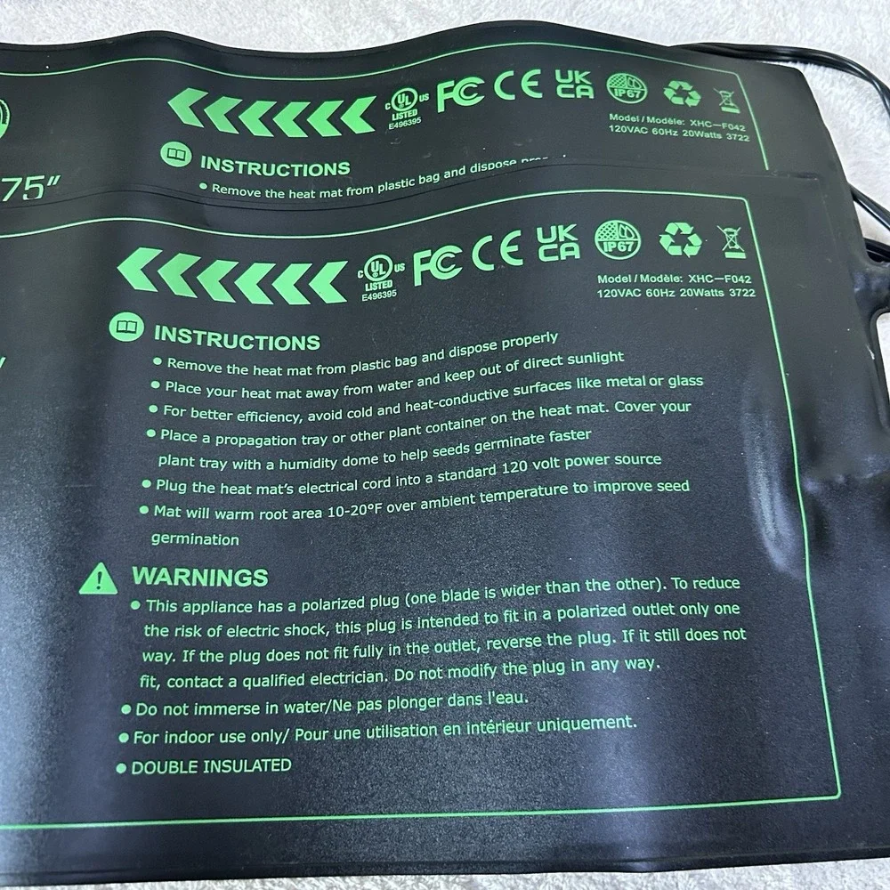 3 PCS Durable Seedling Heat Mat for Plants -10